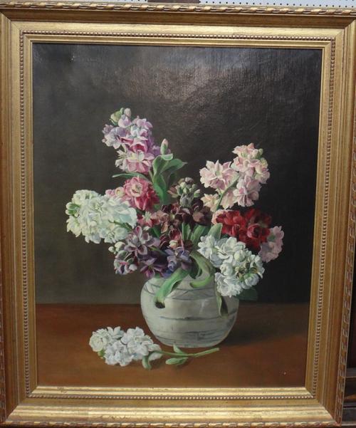 Charles Howson Bennett (19th/20th century), Nature study, oil on canvas, signed and inscribed on reverse.