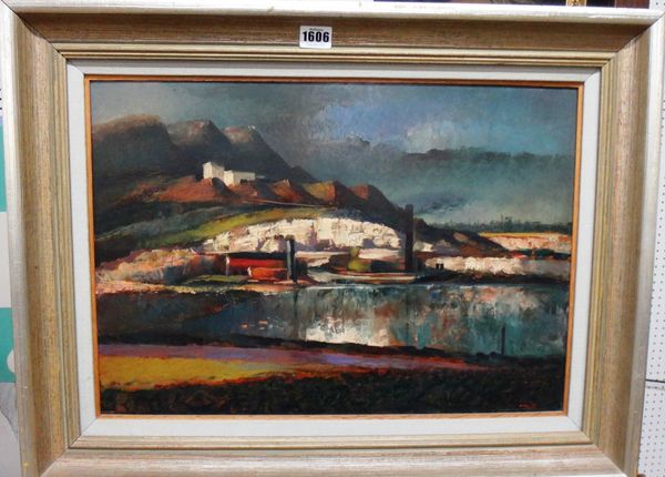 Daniel O'Neill (1920-1974), My Country, oil on board, signed, 35cm x 50cm. DDS