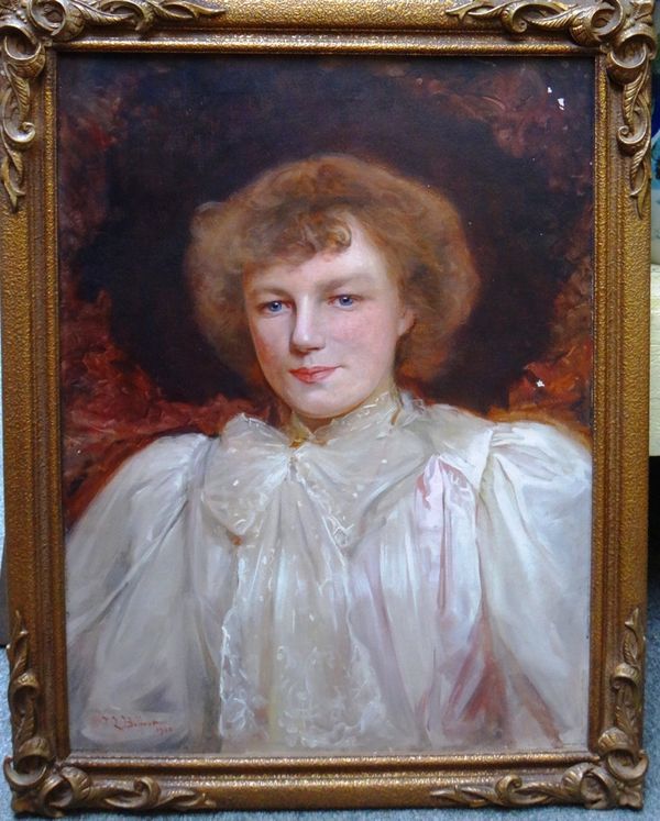 J. Lawson Balfour (1870-1966), Portrait of a Margaret Matilda Waller, née Chesney of Cheshire and later Melbourne; Portrait of Margaret Pearl Anderson