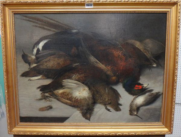 Stephen Taylor (19th century), Still life of dead game, oil on canvas, signed and dated 1833, 47cm x 63cm.