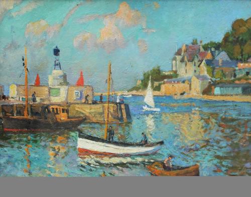 After William Joseph Shayer, Uphill; Downhill, a pair of engravings withhand colouring, together with two facsimile prints after Charles Cooper Hender