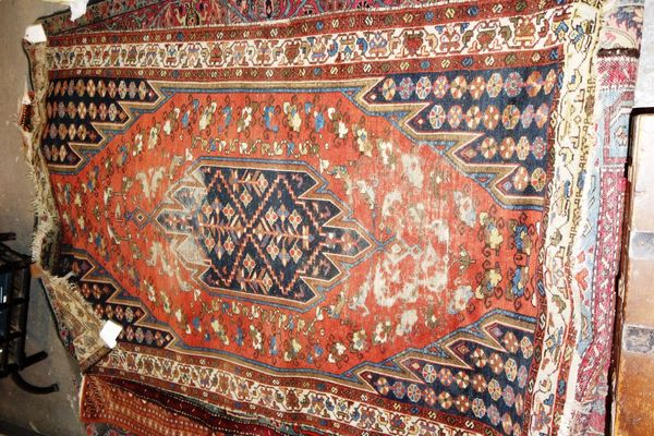 A Maslaghan rug, 203cm x 130cm.