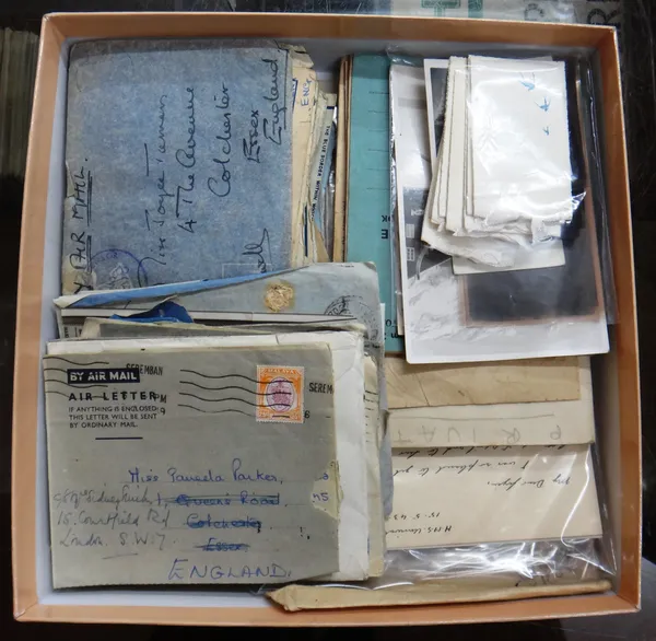WORLD WAR II -  an archive of mainly letters (with a few photos. & documents) relating to the Turner family of Colchester during their war time servic