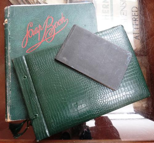 ROYAL AIR FORCE - numerous pencil / pen & ink sketches by leading aircraftman  F.E. Potts, from 1944-1950, in 2 albums; a third with photos. & other m