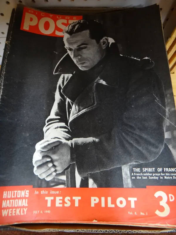 PICTURE POST - 90 issues between July 6, 1940 - 18 Feb, 1956, complete with illus. covers  *  the celebrated pioneer of British photo- journalism, emp