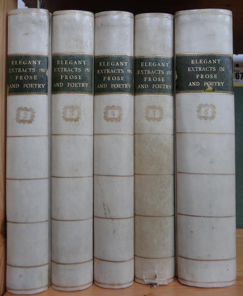 EXTRACTS; Elegant, Instructive, and Entertaining in Prose  . . .  intended to assist  . . .  young persons to  . . .  useful and ornamental knowledge.