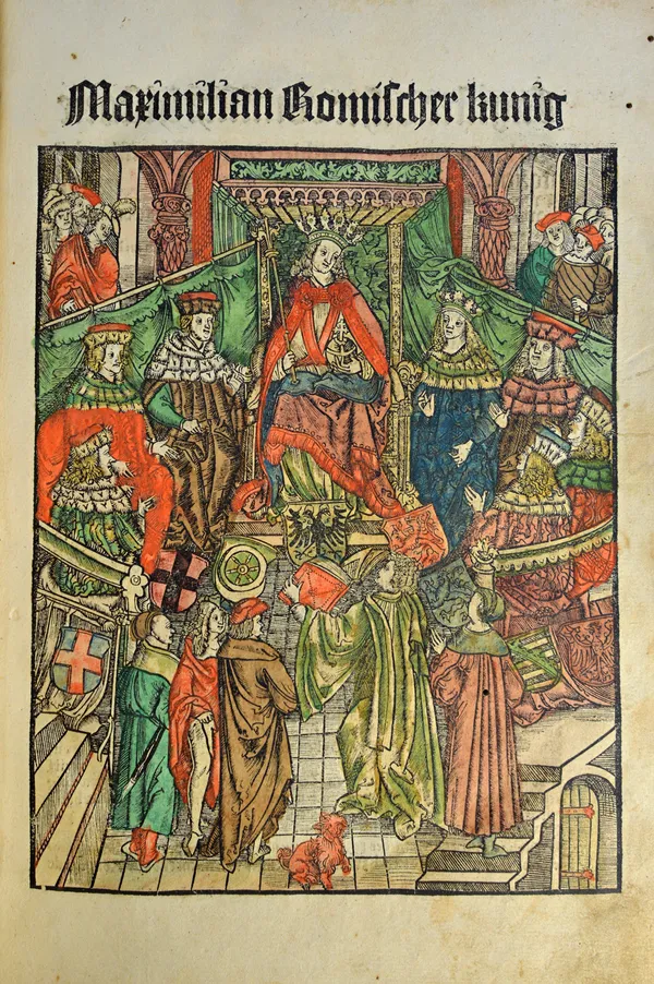 [LIVY]  Romische historie Titi Livii mengiglich kurtweilich und dienstlich zu lessen.  title printed in red & black (within decorated borders) with la