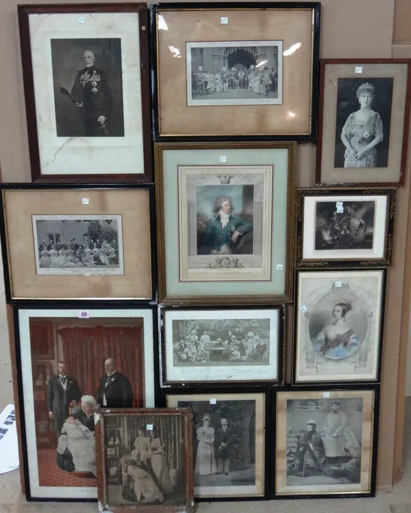 A group of assorted prints and photographs relating to the British Royal Family, (qty).  G1