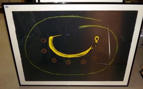 Alistair Grant (British 1925-1997) Dairig, lithograph/screenprint, signed and inscribed Artist Proof to print, 76 by 106.5cms; and three other works b