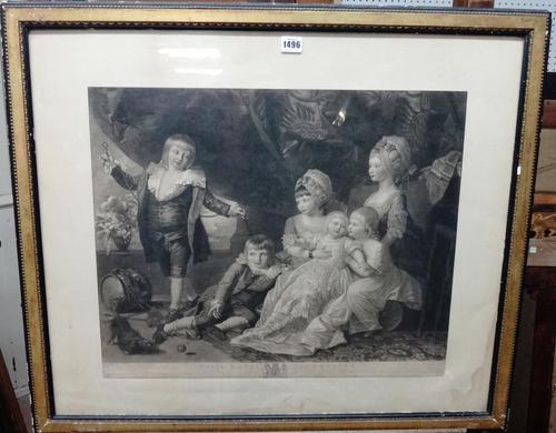 After West, George Romney, Joseph Wright of Derby, Sir Joshua Reynolds, S. de Kostar, John Raphael Smith, J. Jackson and others, a group of mezzotints
