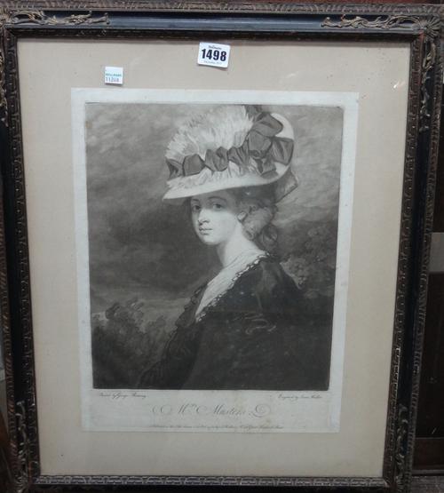 After Sir Joshua Reynolds, Lemuel Francis Abbott, Falconet and George Romney, A group of portrait subjects includingLady Gideon,  Lemuel Francis Abbot