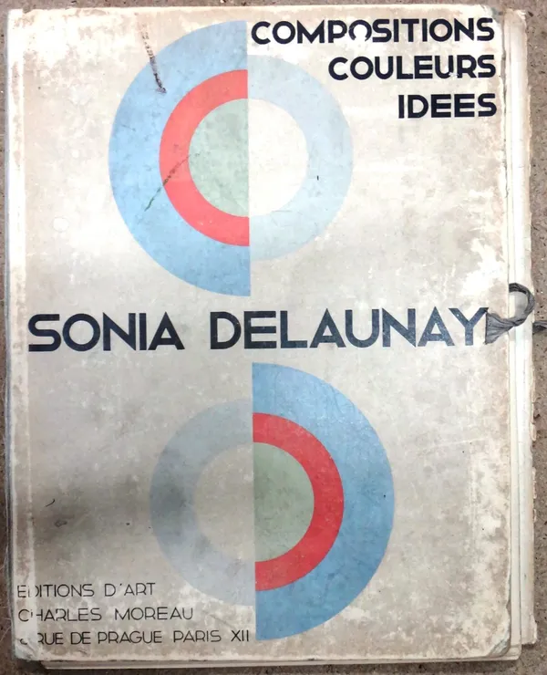 Sonia Delaunay, Compositions, couleurs idees, folio.  CAB