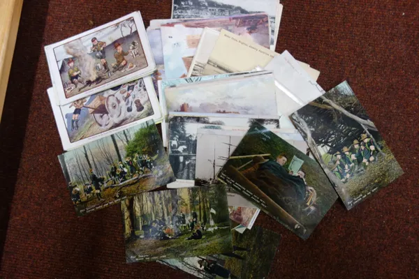 POSTCARDS - Great Britain, approx. 320; some interesting Topographical cards, with some old Scouting.