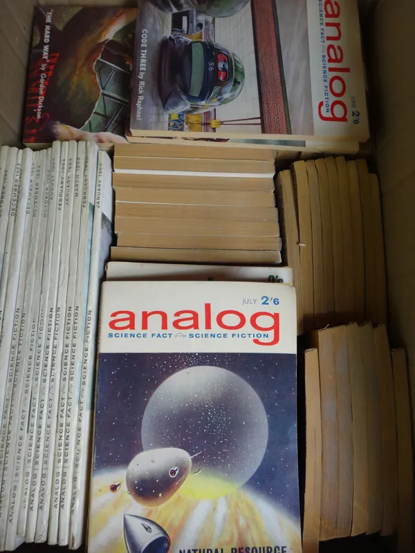 SCIENCE FICTION -  a substantial collection of (mostly) American magazines, 1950s/60s; original coloured pictorial wrappers, approx. 180 issues in tot