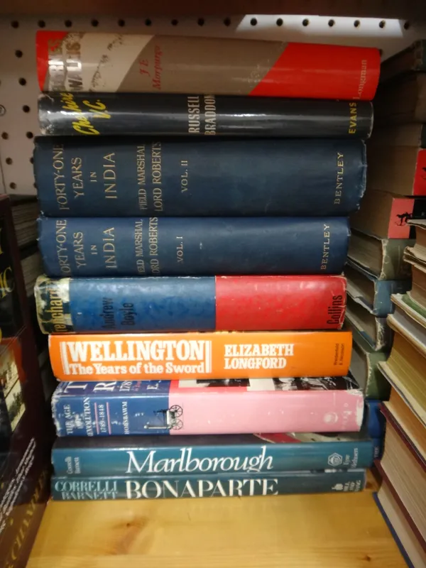 MILITARY - a general selection of (mostly) newer books, sold with a few of RAF interest (WW2).