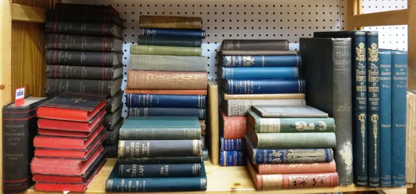 OLD CLOTH - not without interest, including subject books, with general & literary titles.  *  Property from the estates of the late Adrian Stanford a