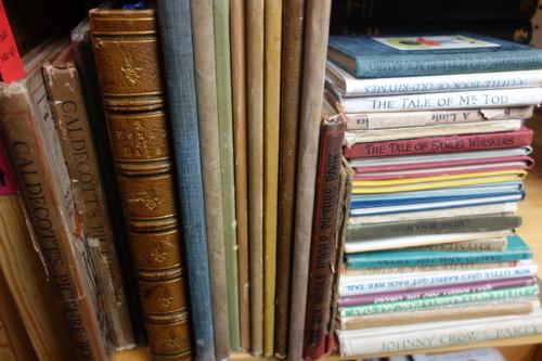 JUVENILE - an interesting selection of (mostly) older books; including Walter Crane's Queen Summer (1891)