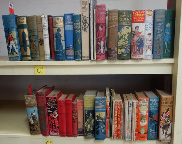 CHILDRENS' BOOKS - mostly 'Old Boys' stories, with a few other miscellaneous.