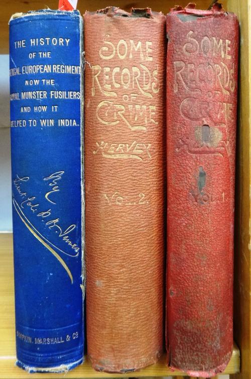 INNES (Lt. Col. P.R.)  The History of the Bengal European Regiment, now the Royal Munster Fusiliers  . . .  2nd edition. coloured frontis., 7 maps & p