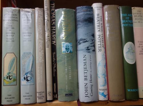 LITERATURE - a small miscellany of Beatrix Potter & Bloomsbury; with a very few others.  *  includes Virginia Woolf's Letters (vols. 1-3, 1st editions