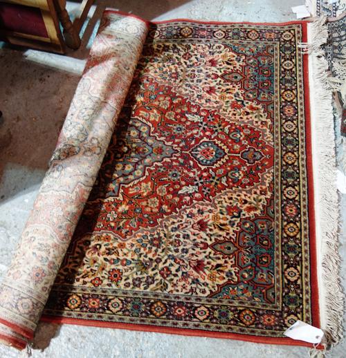 A. Dreibeek (early 20th century), View of the Needles from Alum Bay, oil on canvas, signed and dated 1907, 37cm x 77cm.  A10