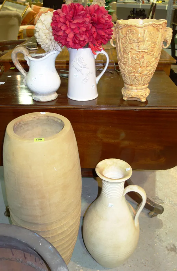 A group of five 20th century decorative vases, (5).  C3