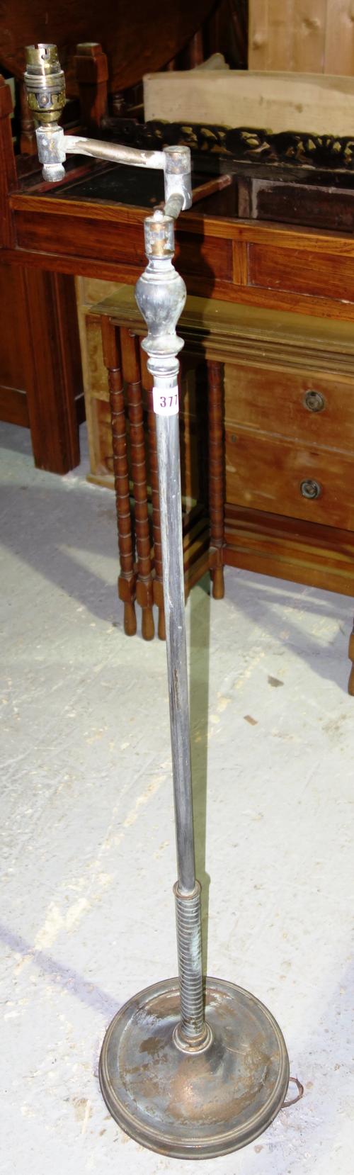 A bamboo and pine four drawer chest with 3/4 galleried top, 85cm wide.   C9