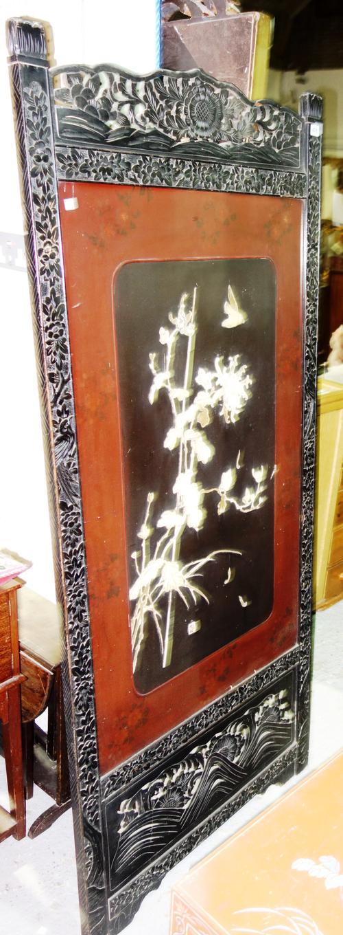 A set of six 20th century teak ladder back dining chairs (6).  G9