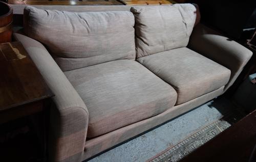 A set of six teak G Plan stick back dining chairs, on tapering square supports (6).  A4