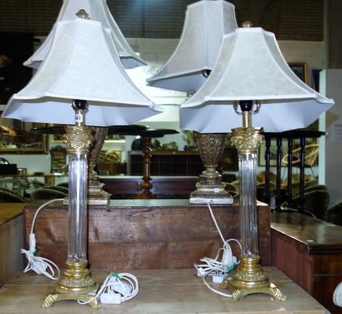 A Victorian mahogany chest of two short and two long drawers, with three quarter galleried back, 107cm wide.  J4