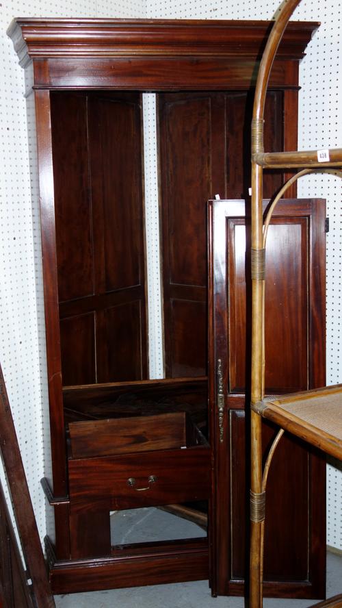 A 20th century mahogany rectangular coffee table, 118cm wide. EXTRA