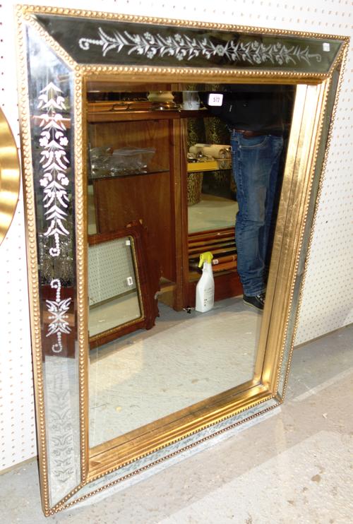 A Victorian mahogany cut down small dressing table, 59cm wide.  E7