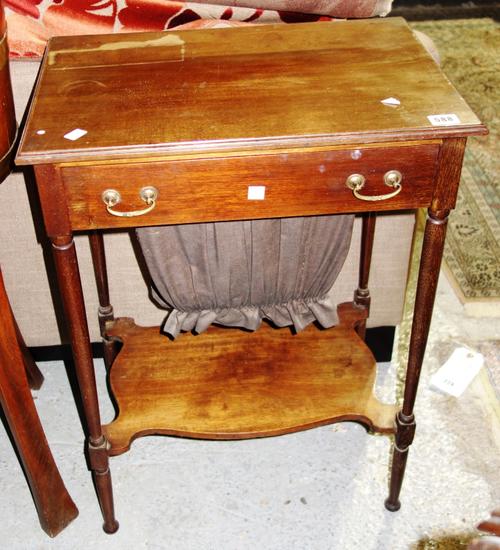 A 19th century walnut inlaid glazed pier cabinet with mirrored back, 77cm wide.  E9