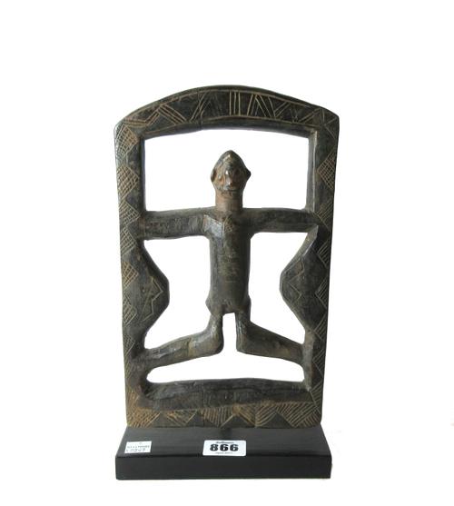 A frosted cut glass ceiling light, early 20th century, of domed form, contained in a gilt bronze circlet with three putti figures suspended by linked