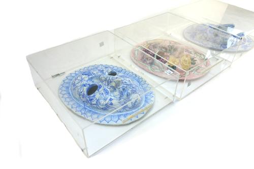 Taxidermy; a stuffed glossy Ibis, set against a naturalistic backdrop, in a glazed case, label to rear 'Preserved by J.A. Cole', 54.5cm high.