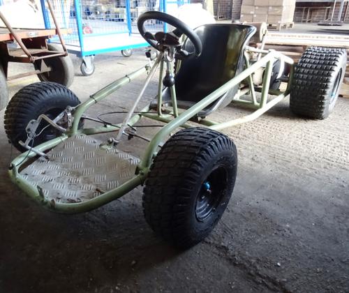 A Honda engine petrol Go-Kart. (a.f) OUT