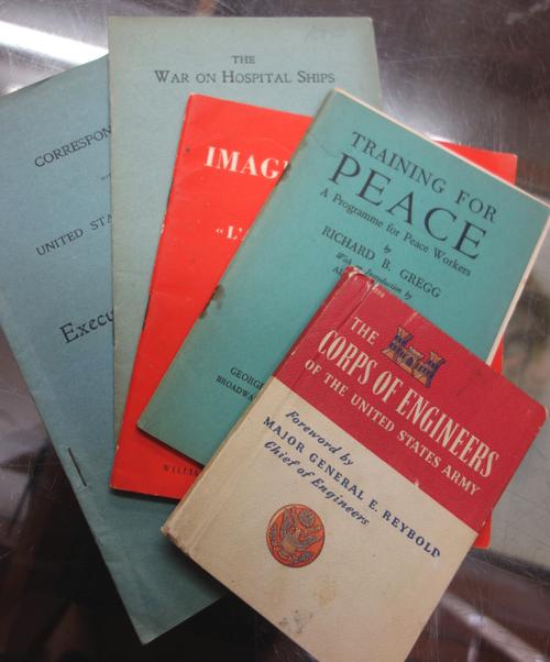 WORLD WAR I  - approx. 15 pamphlets; a folded map (on linen) of part of German East Africa (1916)  *  includes 'Correspondence  . . .  respecting the