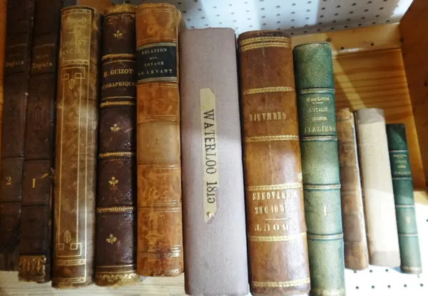FRENCH ANTIQUARIAN - miscellaneous historical titles.