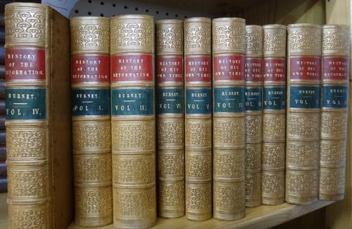 BURNET (G.)  The History of the Reformation of the Church of England  . . .  revised and corrected, with additional notes  . . .  4 vols. printed & pi