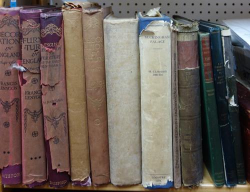 CESCINSKY (H.) & GRIBBLE (E.R.)  Early English Furniture & Woodwork.  2 vols. (bound together) photo. & other illus. throughout; gilt-lettered buckram