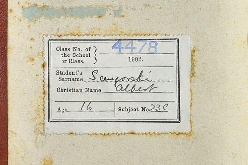 VERNE (J.)  Five Weeks in a Balloon  . . .  new and cheaper edition. title illus., num. engraved plates & other illus., near contemp. gilt-ruled tan m