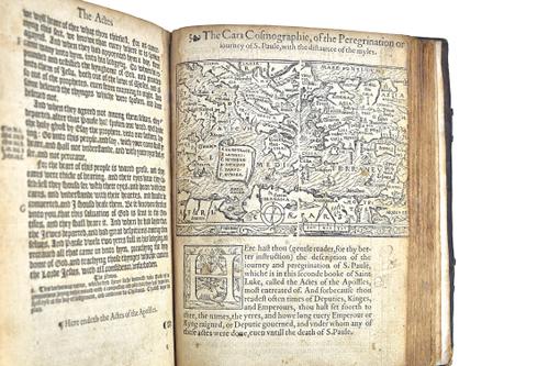 BIBLE - The Newe Testament of our Saviour Iesus Christe, faithfully translated out of the Greke, with the Notes and Expositions of the darke places th