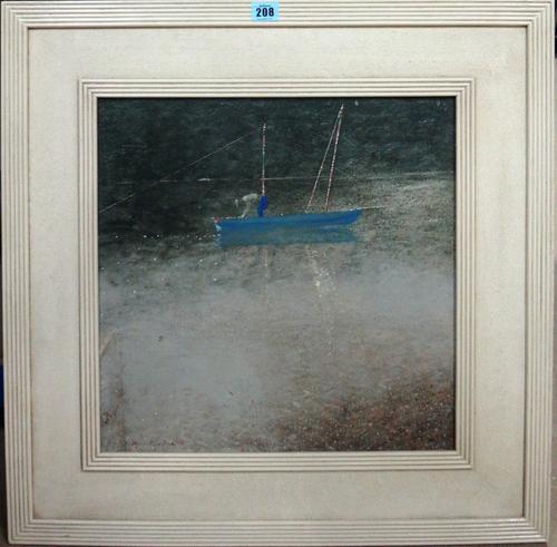 Brian Peacock (b.1935), Early Evening Charente, oil on board, signed, 41cm x 41cm.  A6