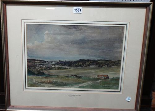Claude Muncaster (1903-1974) Arundel, Sussex, watercolour, signed, bears another inscription and date, O. Grahams, 25.5cm x 36.5cm.  DDS