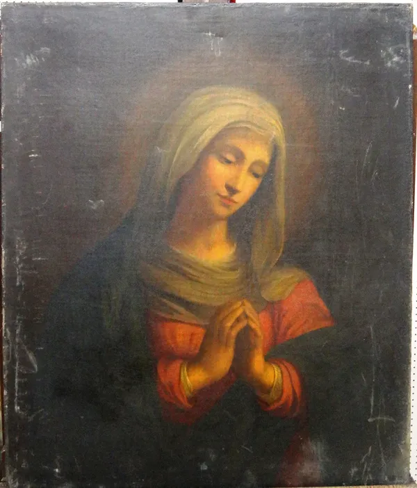 Italian School (18th/19th century), The Penitent Magdalene, oil on canvas, 77cm x 64cm.