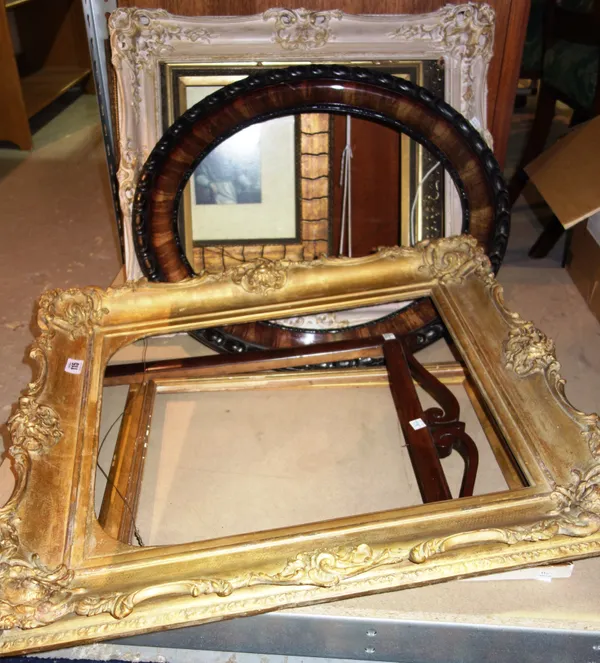 A group of assorted frames, various sizes, (qty).   S11B