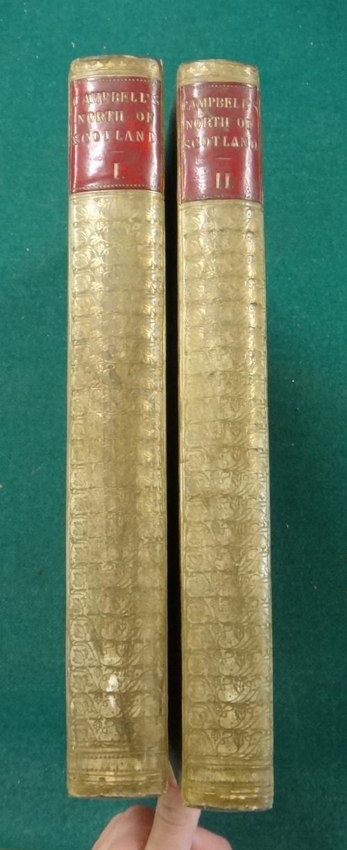 CAMPBELL (A.)  A Journey from Edinburgh through Parts of North Britain: containing remarks on Scottish landscape; and observations on rural economy, n