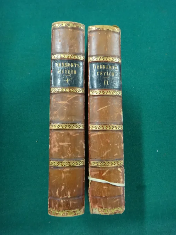 TENNENT (Sir J.E.)  Ceylon: an Account of the Island Physical, Historical, and Topographical. With notices of its natural history, antiquities and pro