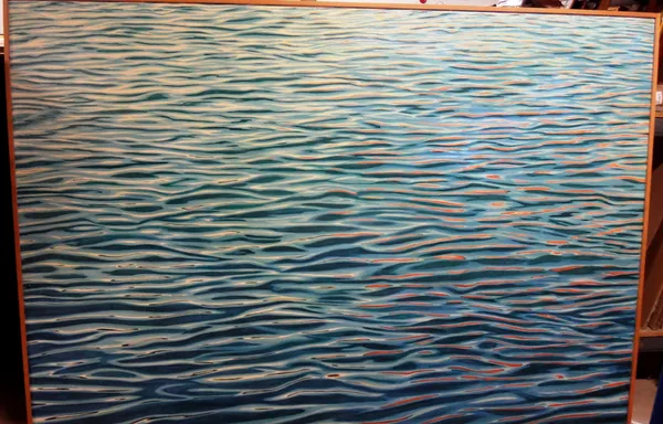 Bill Pike (20th century), Water, oil on canvas, 166cm x 243cm.