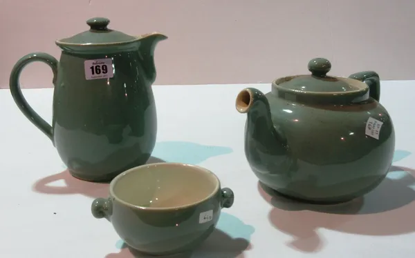 Ceramics, including; a Denby green part dinner and tea ware set (qty).   S12M